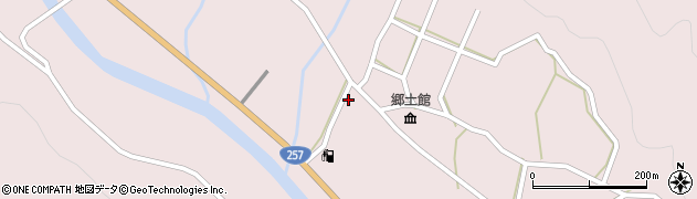岐阜県中津川市加子母上桑原3922周辺の地図