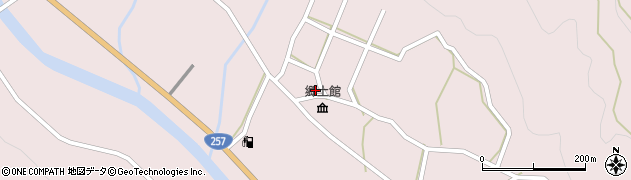 岐阜県中津川市加子母上桑原4049周辺の地図