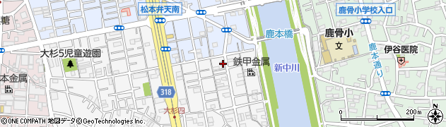 東京都江戸川区大杉4丁目10-13周辺の地図