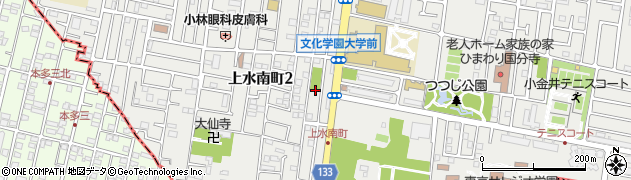 東京都小平市上水南町2丁目28周辺の地図