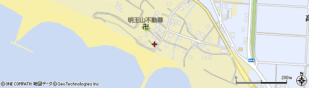 千葉県銚子市名洗町周辺の地図