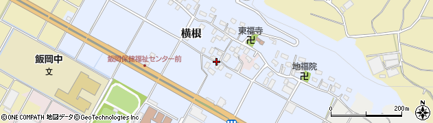 千葉県旭市横根周辺の地図