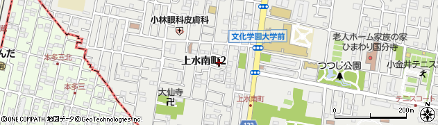 東京都小平市上水南町2丁目19周辺の地図