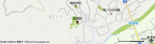 山梨県韮崎市清哲町樋口116周辺の地図