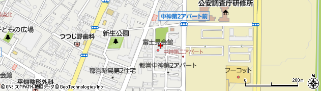 東京都昭島市中神町1283周辺の地図