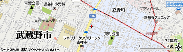 吉祥寺通り周辺の地図
