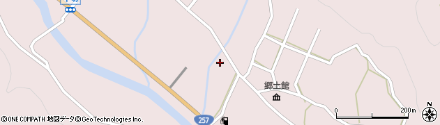 岐阜県中津川市加子母上桑原3918周辺の地図