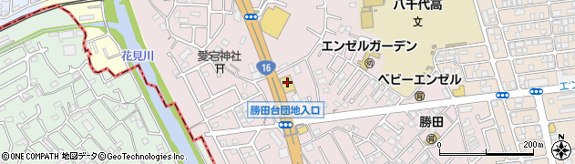 アップガレージ千葉八千代店周辺の地図