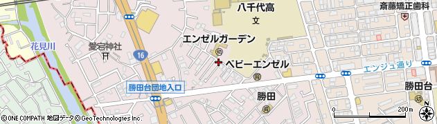 千葉県八千代市勝田台南1丁目周辺の地図