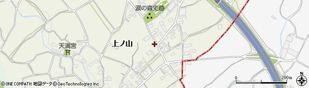 山梨県韮崎市上ノ山周辺の地図