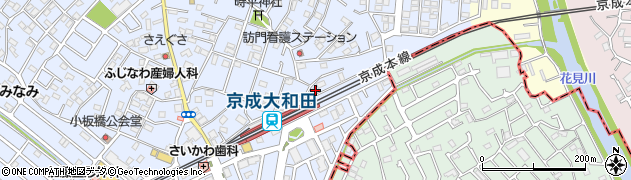 千葉県八千代市大和田467周辺の地図