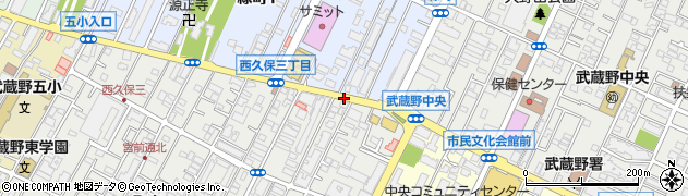武蔵野営業所周辺の地図