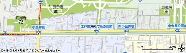 ファミリーマート小金井桜町三丁目店周辺の地図