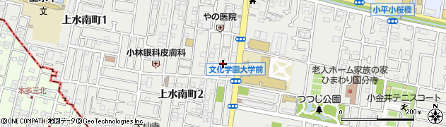 東京都小平市上水南町2丁目25-3周辺の地図