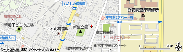東京都昭島市中神町1256周辺の地図