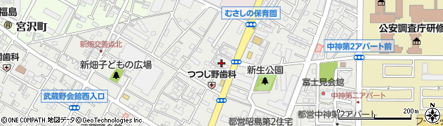 東京都昭島市中神町1151周辺の地図