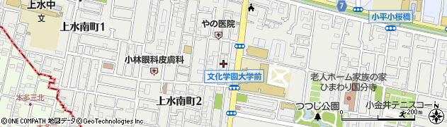 東京都小平市上水南町2丁目25周辺の地図