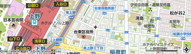 上野ダイフジ不動産株式会社周辺の地図
