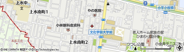 東京都小平市上水南町2丁目22周辺の地図