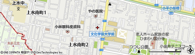東京都小平市上水南町2丁目25-5周辺の地図