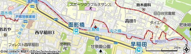 三島橋周辺の地図