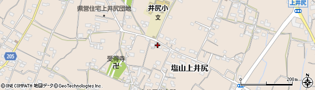松里郵便局周辺の地図