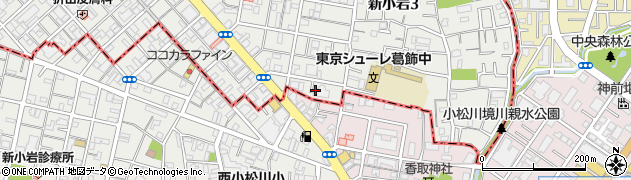 東京都葛飾区新小岩3丁目1周辺の地図