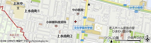 東京都小平市上水南町2丁目22-5周辺の地図