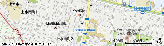 東京都小平市上水南町2丁目25-12周辺の地図