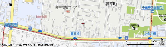 東京都小平市御幸町185周辺の地図