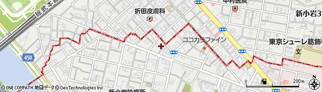 まいばすけっと松島４丁目店周辺の地図