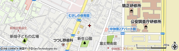 東京都昭島市中神町1293-16周辺の地図