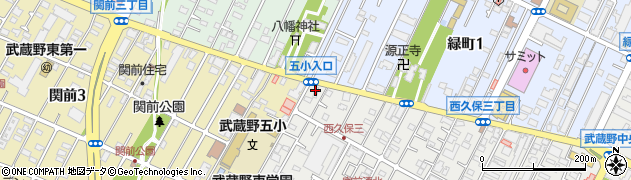 ヤマト電機株式会社　武蔵野営業所周辺の地図