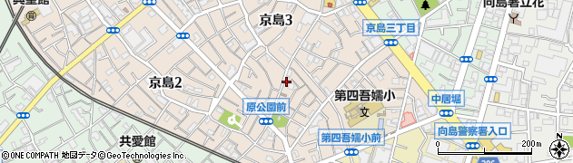 ダルトン京島店周辺の地図