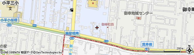 東京都小平市回田町384周辺の地図