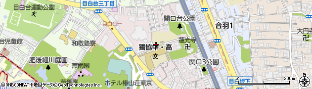 東京都文京区関口3丁目周辺の地図
