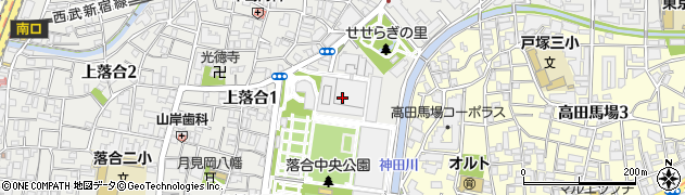 東京都新宿区上落合1丁目2-40周辺の地図