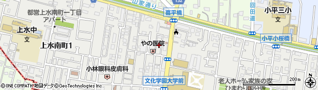 東京都小平市上水南町2丁目24周辺の地図