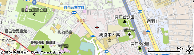 東京カテドラル聖マリア大聖堂周辺の地図