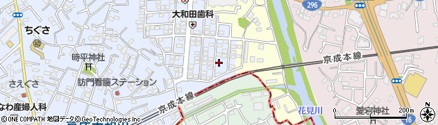 千葉県八千代市大和田950周辺の地図