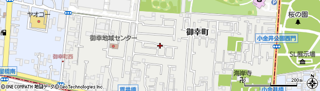 東京都小平市御幸町周辺の地図