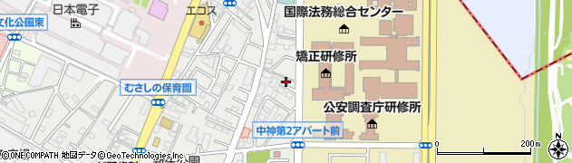 東京都昭島市中神町1313-2周辺の地図