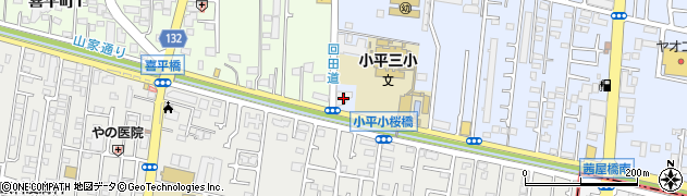 東京都小平市回田町114-1周辺の地図