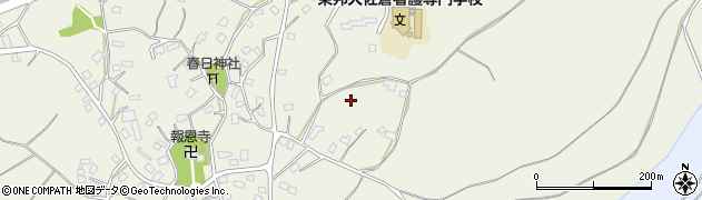 千葉県佐倉市下志津周辺の地図