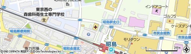 トヨタＳ＆Ｄ西東京昭和の森店周辺の地図