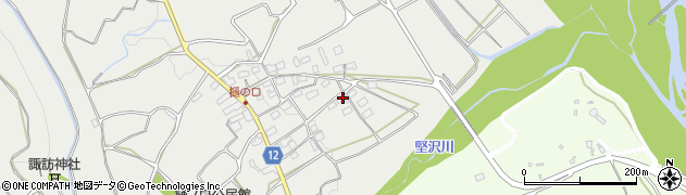 山梨県韮崎市清哲町樋口661周辺の地図
