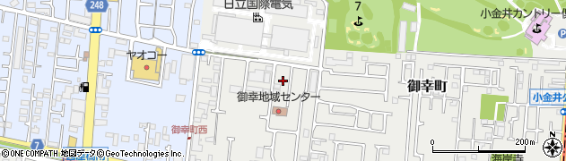 東京都小平市御幸町69周辺の地図