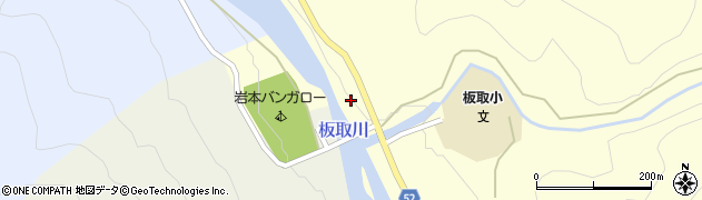 岐阜県関市板取1997周辺の地図