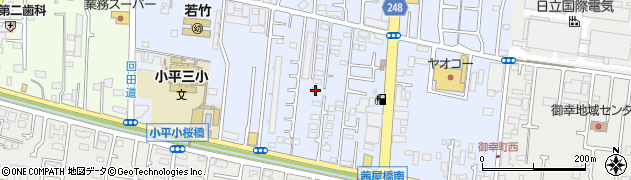東京都小平市回田町246周辺の地図