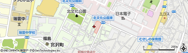 昭和の杜病院周辺の地図